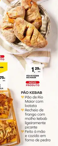 Continente Pão de kebab rio maior promoção