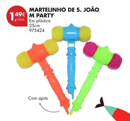 Pingo Doce Martelinho de s. joão m party 25cm promoção