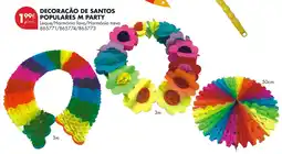 Pingo Doce Decoração de santos populares m party! promoção