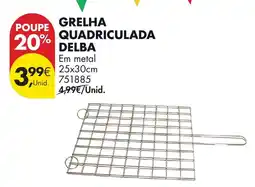 Pingo Doce Grelha quadriculada delba promoção