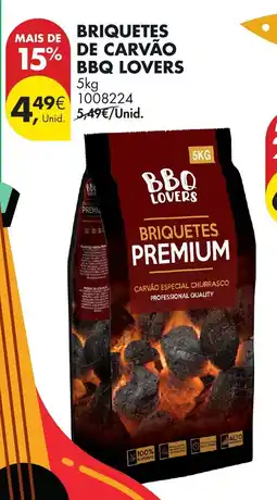 Pingo Doce Briquetes de carvão bbq lovers promoção