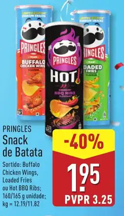 ALDI PRINGLES Snack de Batata promoção