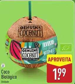 ALDI Сосо Biológico promoção
