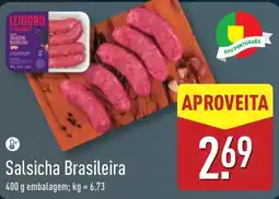 ALDI Salsicha Brasileira promoção