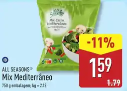 ALDI ALL SEASONS Mix Mediterrâneo promoção