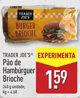 ALDI TRADER JOE'S Pão de Hambúrguer Brioche promoção