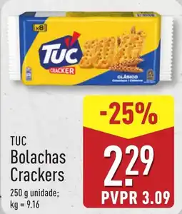 ALDI TUC Bolachas Crackers promoção
