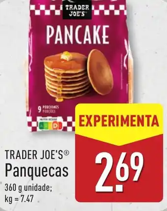 ALDI TRADER JOE'S Panquecas promoção