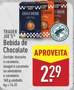 ALDI TRADER JOE'S Bebida de Chocolate promoção