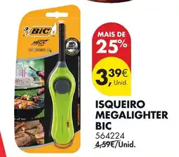 Pingo Doce Isqueiro megalighter bic promoção