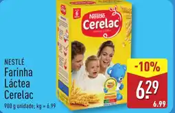 ALDI NESTLÉ Farinha Láctea Cerelac promoção