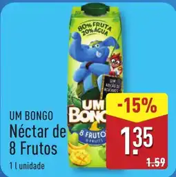 ALDI UM BONGO Néctar de 8 Frutos promoção