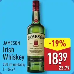 ALDI JAMESON Irish Whiskey promoção