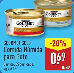 ALDI GOURMET GOLD Comida Húmida para Gato promoção