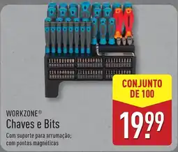 ALDI WORKZONE Chaves e Bits promoção