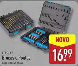 ALDI FERREX Brocas e Pontas promoção