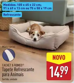 ALDI CACHET & ROMEO Tapete Refrescante para Animais promoção