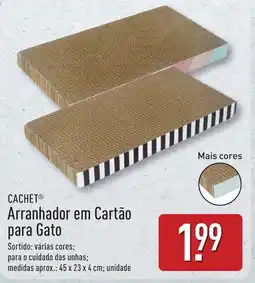 ALDI CACHET Arranhador em Cartão para Gato promoção