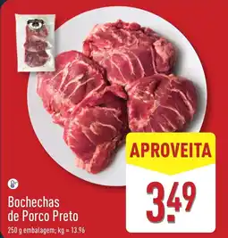 ALDI Bochechas de Porco Preto promoção