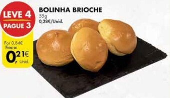 Pingo Doce Bolinha Brioche 55g promoção