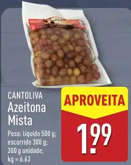 ALDI CANTOLIVA Azeitona Mista promoção