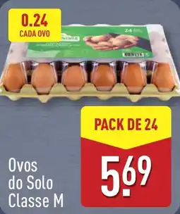 ALDI Ovos do Solo Classe M promoção