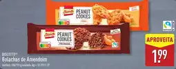 ALDI BISCOTTO Bolachas de Amendoim promoção
