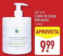 ALDI SOFT & CO Creme de Corpo Hidratante promoção