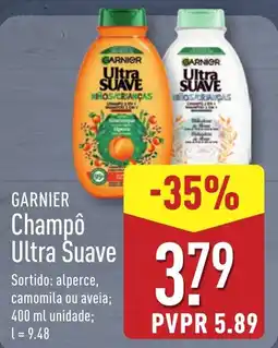 ALDI GARNIER Champô Ultra Suave promoção