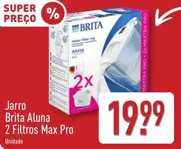 ALDI Jarro Brita Aluna 2 Filtros Max Pro promoção