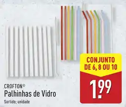 ALDI CROFTON Palhinhas de Vidro promoção