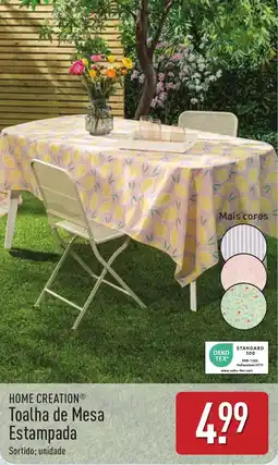 ALDI HOME CREATION Toalha de Mesa Estampada promoção