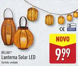 ALDI BELAVI Lanterna Solar LED promoção