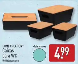 ALDI HOME CREATION Caixas para WC promoção