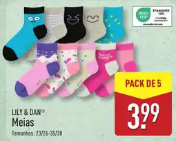 ALDI LILY & DAN Meias promoção