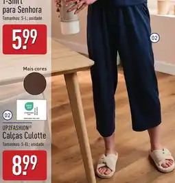ALDI UP2FASHION Calças Culotte promoção