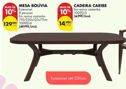 Pingo Doce Mesa bolívia promoção