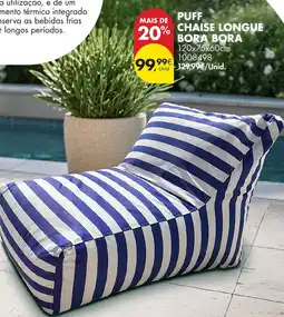 Pingo Doce Puff chaise longue bora bora promoção