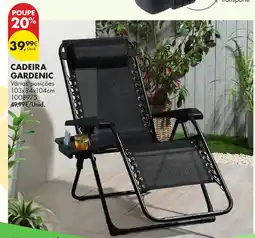 Pingo Doce Cadeira gardenic promoção