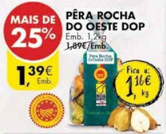 Pingo Doce Pêra Rocha do Oeste DOP 1,2kg promoção