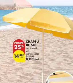 Pingo Doce Chapéu de sol promoção