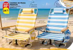 Pingo Doce Cadeira de praia premium promoção