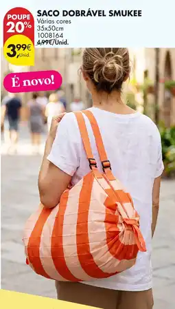 Pingo Doce Saco dobrável smukee promoção