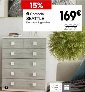 Conforama Cômoda promoção