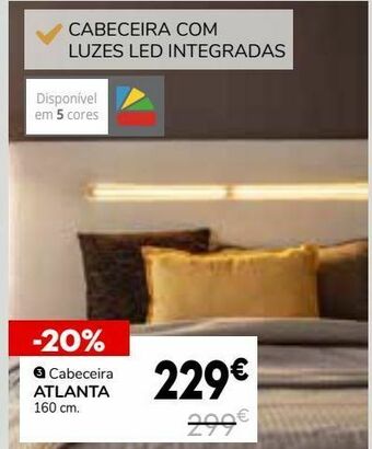 Conforama Cabeceira promoção