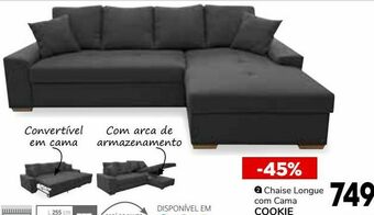 Conforama Chaise longue com cama promoção