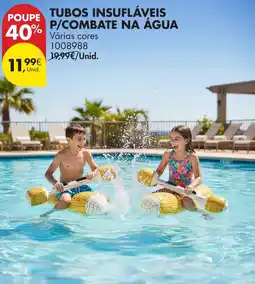 Pingo Doce Tubos insufláveis p/combate na água promoção