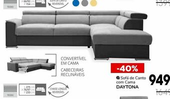 Conforama Sofá cama promoção