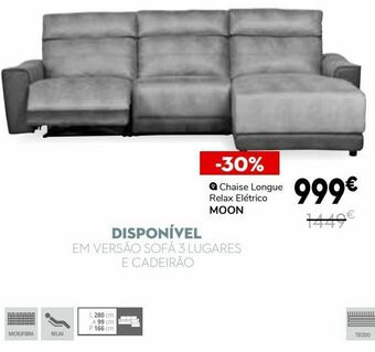 Conforama Chaise longue promoção