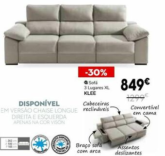 Conforama Sofá cama promoção